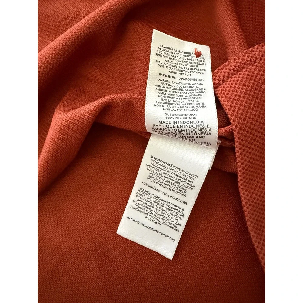 Columbia PFG Fishing Shirt Mens 4X Burnt Orange Vented Outdoor Polo